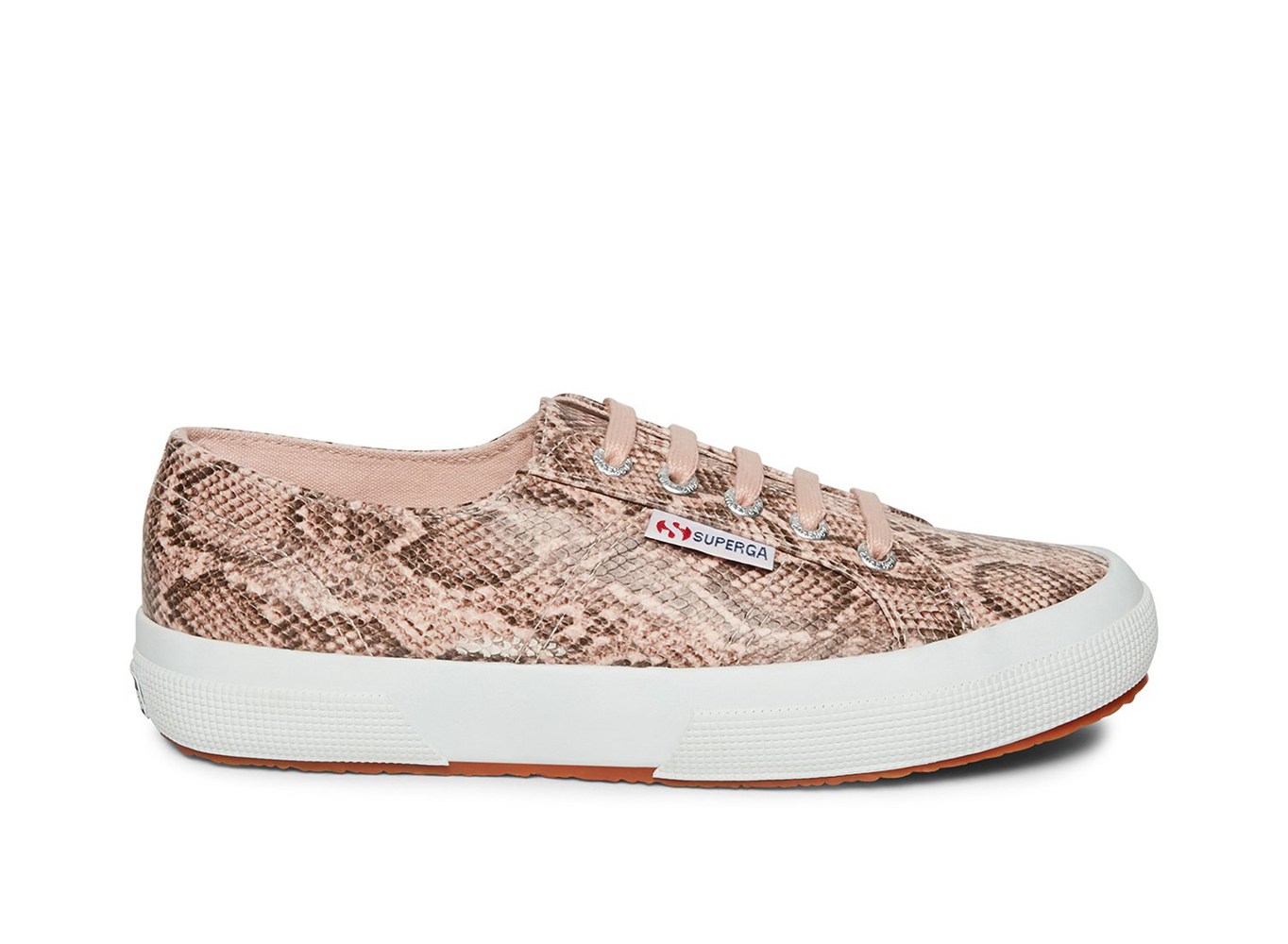 Zapatillas Superga Mujer Rosas/Serpent - 2750 Faux Snake - 182953TBA